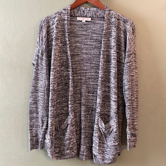 LOFT Sweaters - Loft Drop Shoulder Cardigan with Pockets